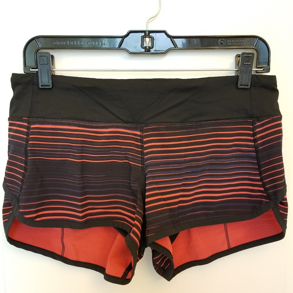 Lululemon Speed Shorts, Size 6